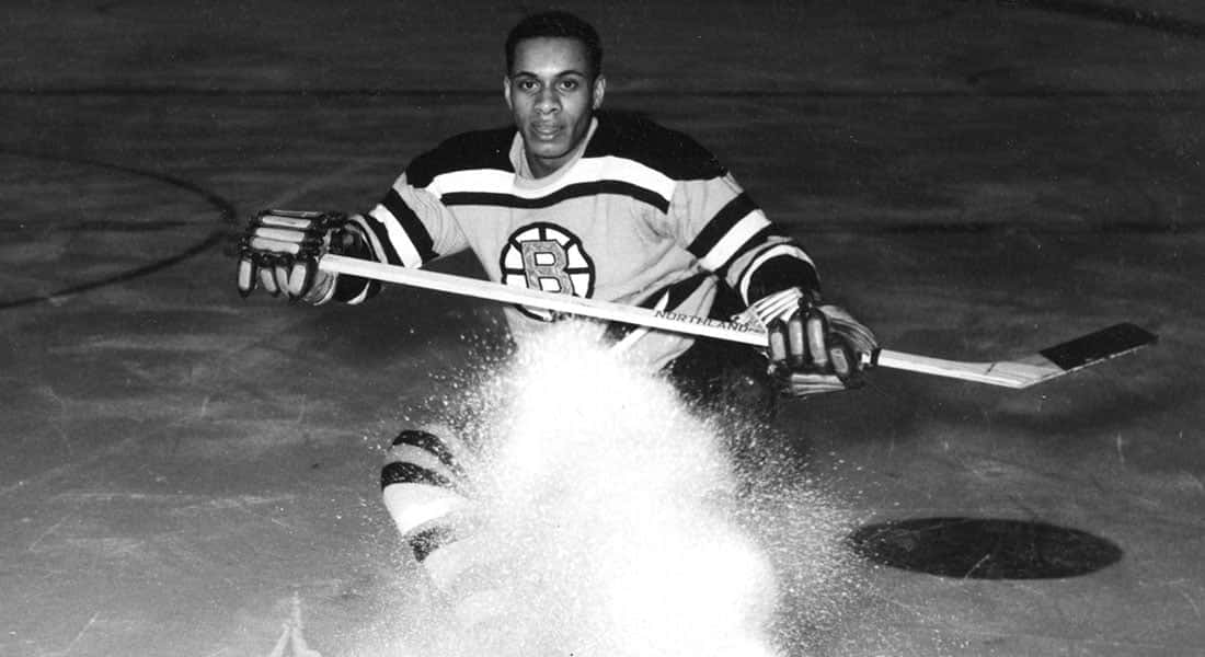 Willie O'Ree, The First Black NHL Player, Discusses Playing Without A  Helmet, Meeting Jackie Robinson And Growing Up In Hockey - Blavity